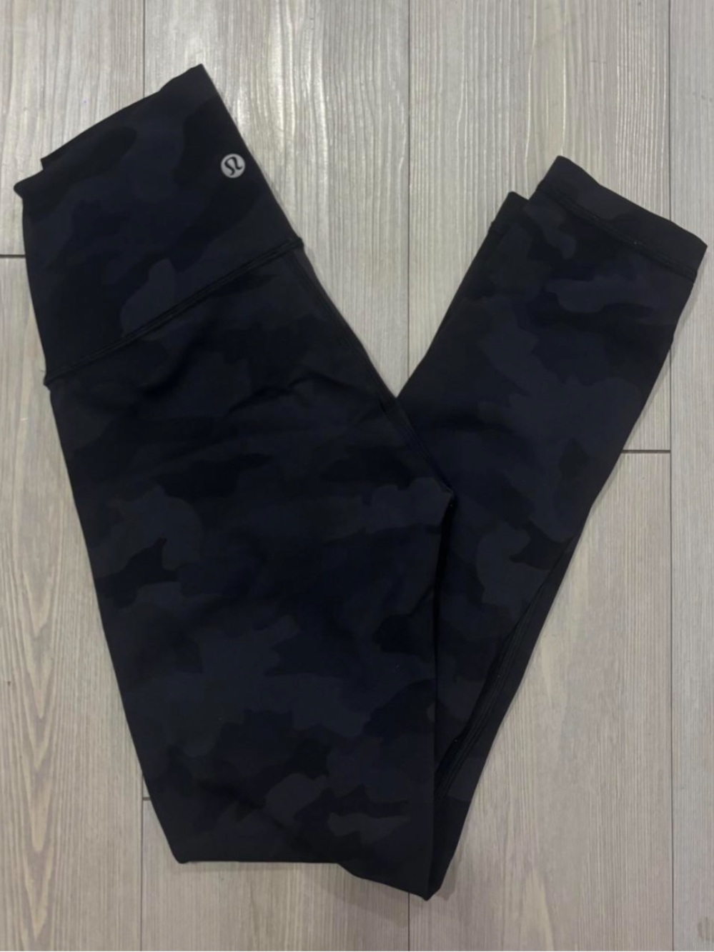 lululemon athletica Black Camo High-Rise Leggings